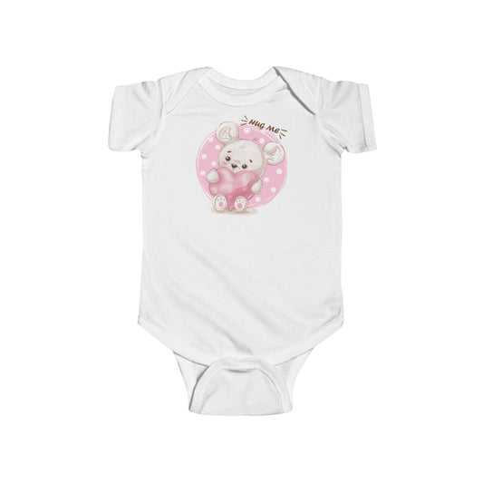 Hug Me Teddybear - Infant Fine Jersey Bodysuit