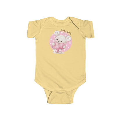 Hug Me Teddybear - Infant Fine Jersey Bodysuit
