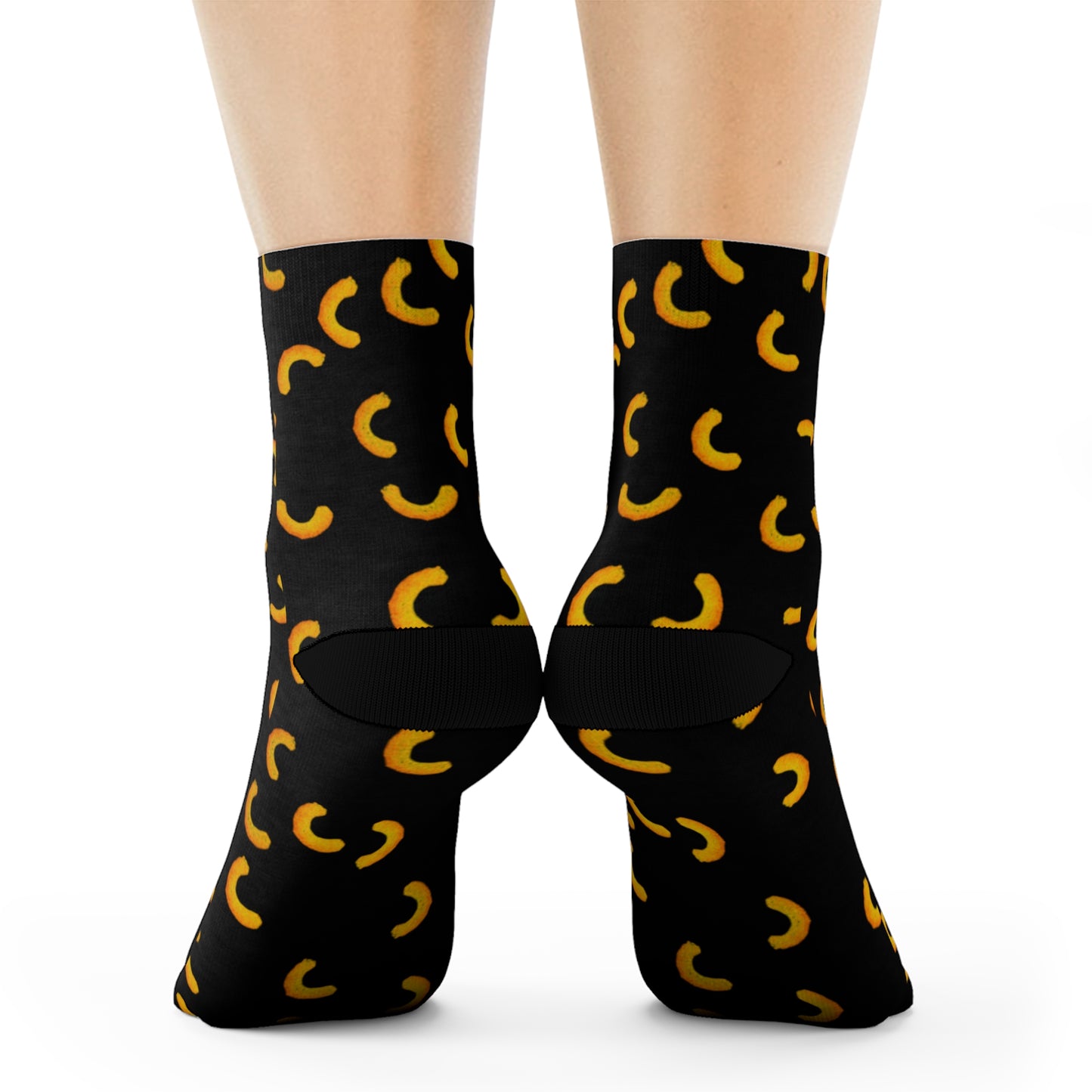 Cheezy Doodles  - Crew Socks black