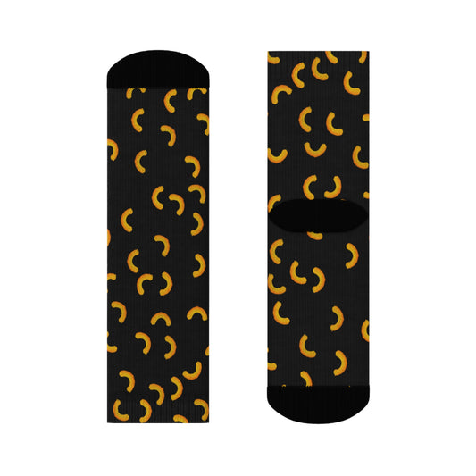 Cheezy Doodles  - Crew Socks black