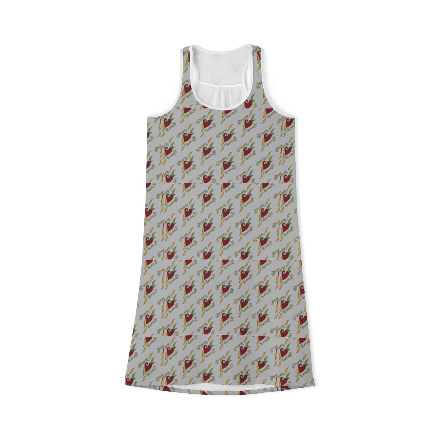 Racerback Dress - Hearts