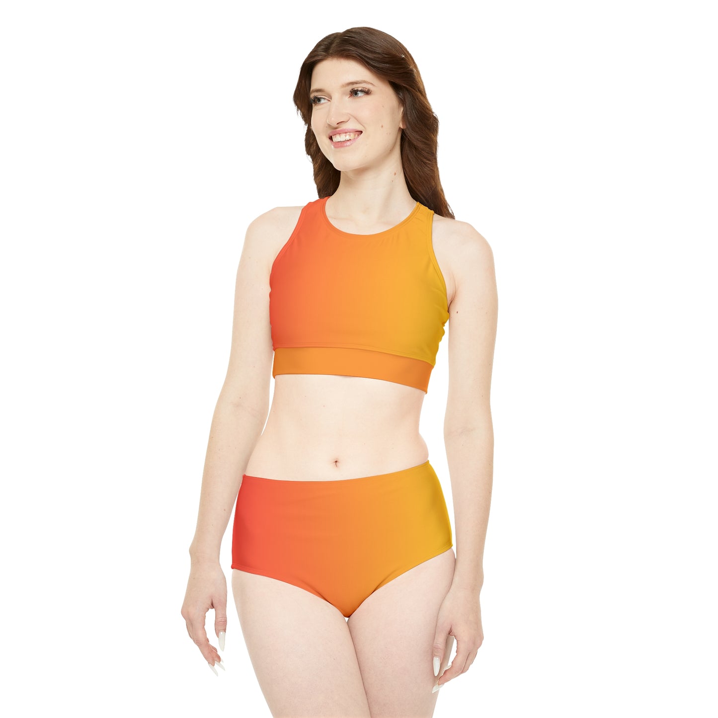 Sporty Bikini Set  - Sunset