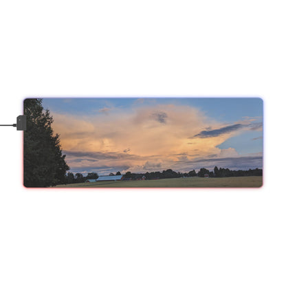 Norway - Countryside - LED Gaming Mouse Pad