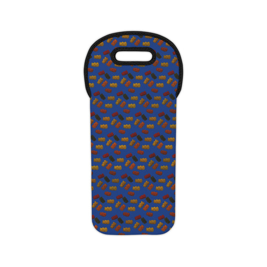Gummy Bears - Wine Tote Bag - Blue