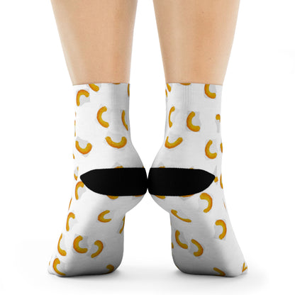Cheezy Doodles  - Crew Socks white