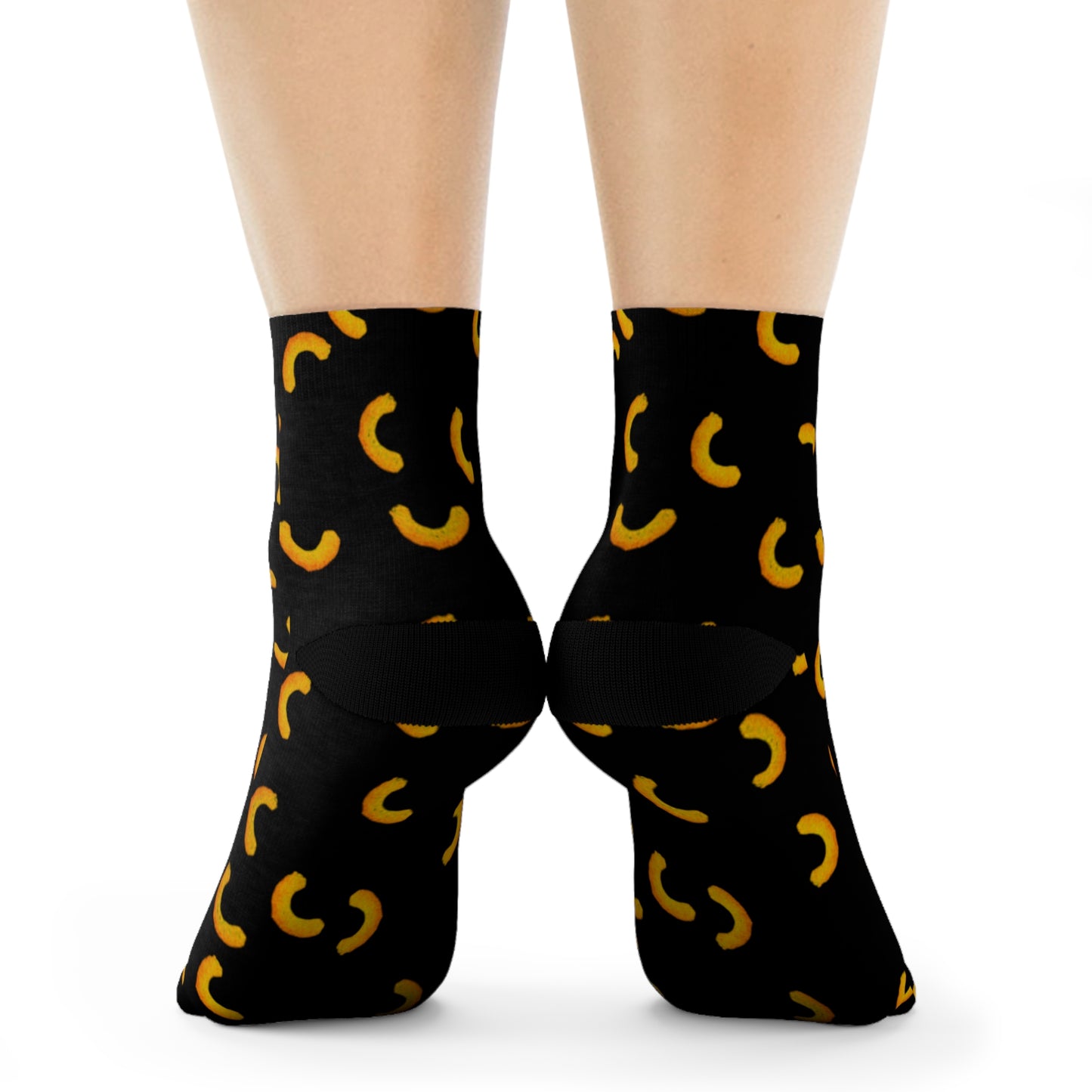 Cheezy Doodles  - Crew Socks black