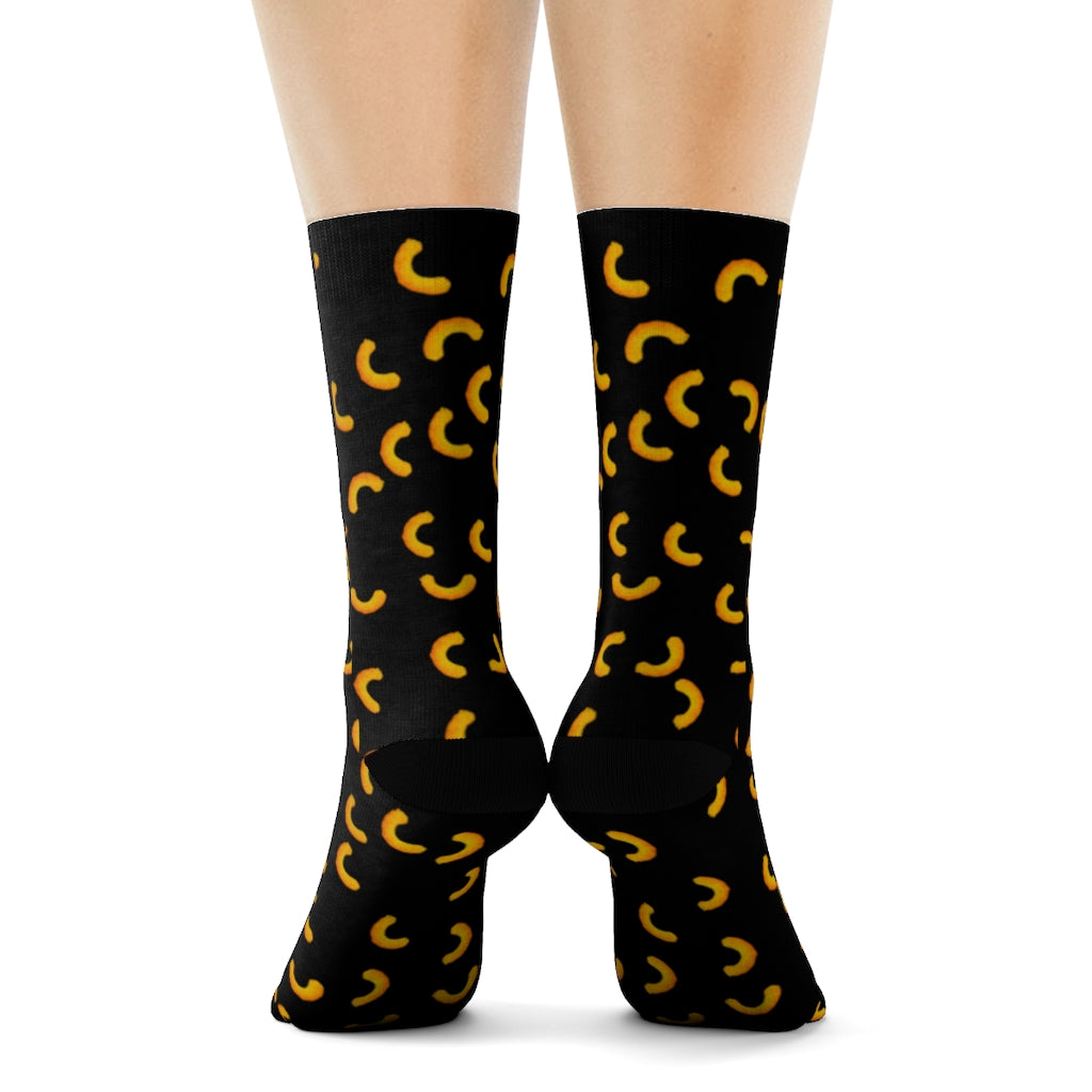 Cheezy Doodles  - Crew Socks black