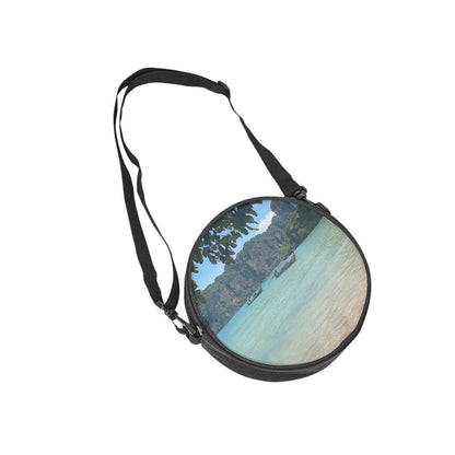 Thailand Island Beach - Round Satchel Bags