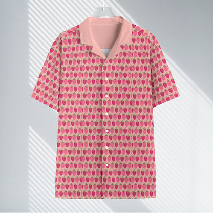 Strawberry - Men's Hawaiian Shirt