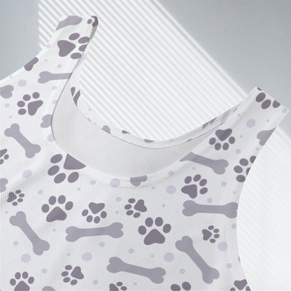Dog Paw - Women's Casual Two-piece POLO Shirt