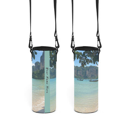 Thailand Island Beach - Water Bottle Sleeve (Two Sizes)