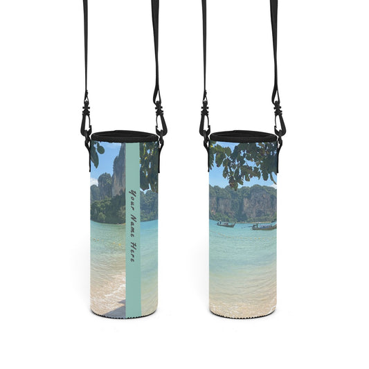Thailand Island Beach - Water Bottle Sleeve (Two Sizes)