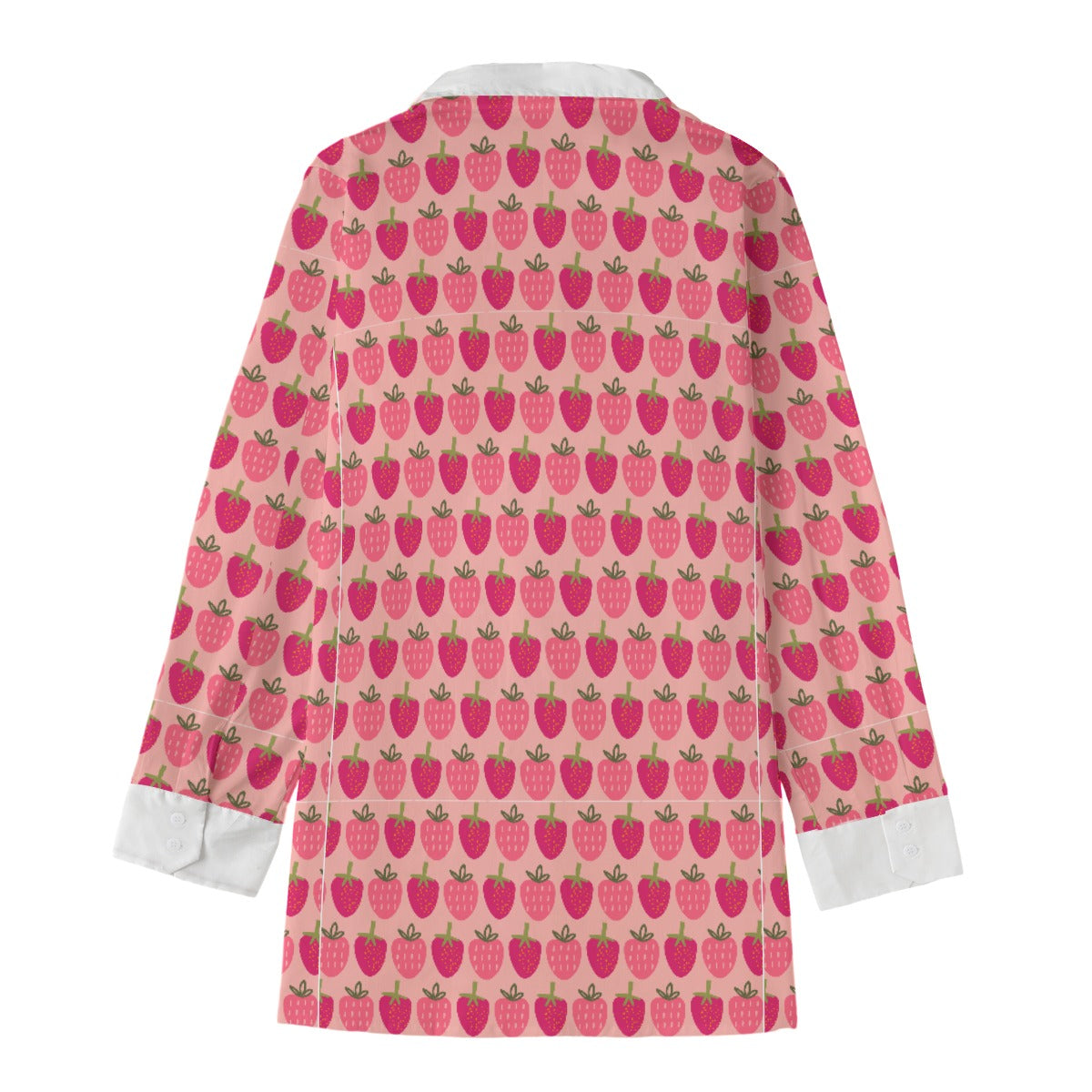Strawberry -  Long Shirt - Cotton poplin