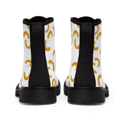 Cheezy Doodles - Womens Canvas Boots