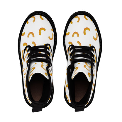 Cheezy Doodles - Womens Canvas Boots
