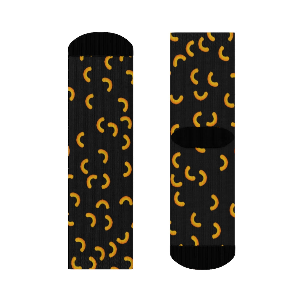 Cheezy Doodles  - Crew Socks black