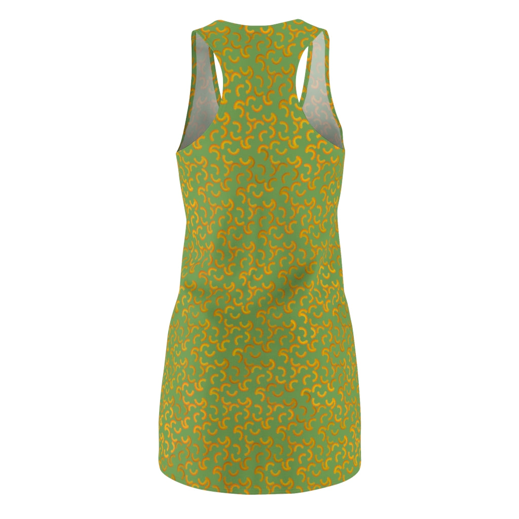 Cheezy doodles - Women's Racerback Dress - Green