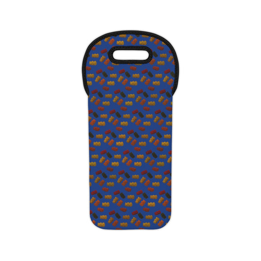 Gummy Bears - Wine Tote Bag - Blue