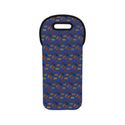 Gummy Bears - Wine Tote Bag - Blue