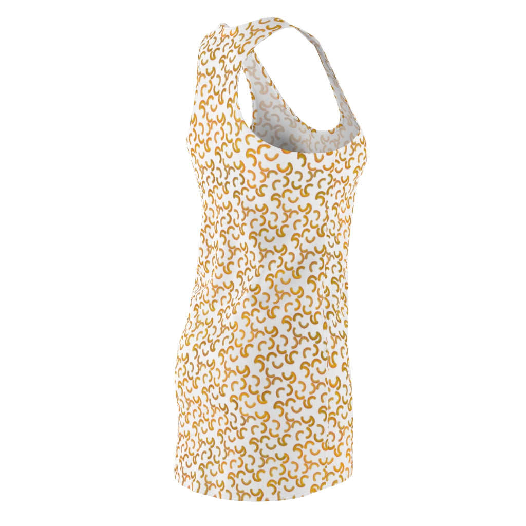 Cheezy doodles - Women's Racerback Dress - White