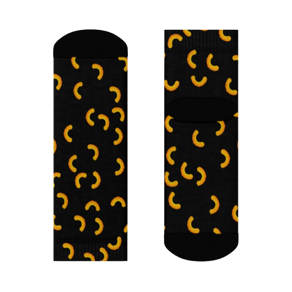 Cheezy Doodles  - Crew Socks black