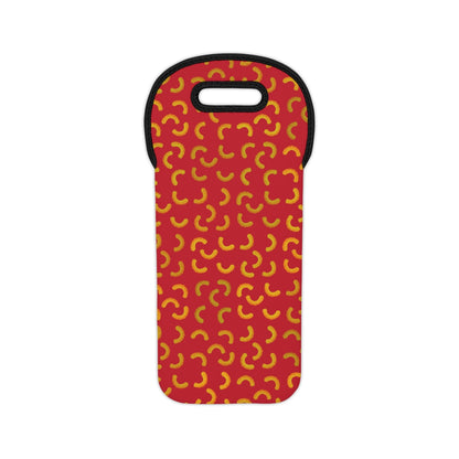 Chezy doodles - Wine Tote Bag - Red