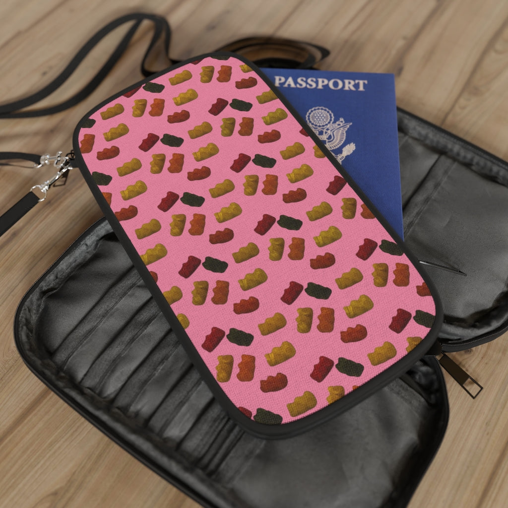 Gummy Bears Passport Wallet - Pink