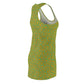 Cheezy doodles - Women's Racerback Dress - Green