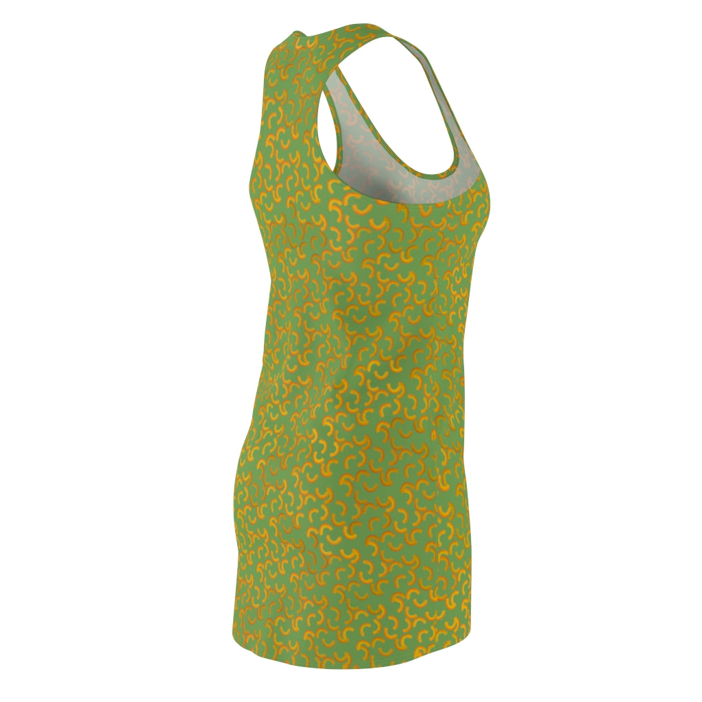 Cheezy doodles - Women's Racerback Dress - Green