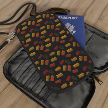 Gummy Bears Passport Wallet - Black