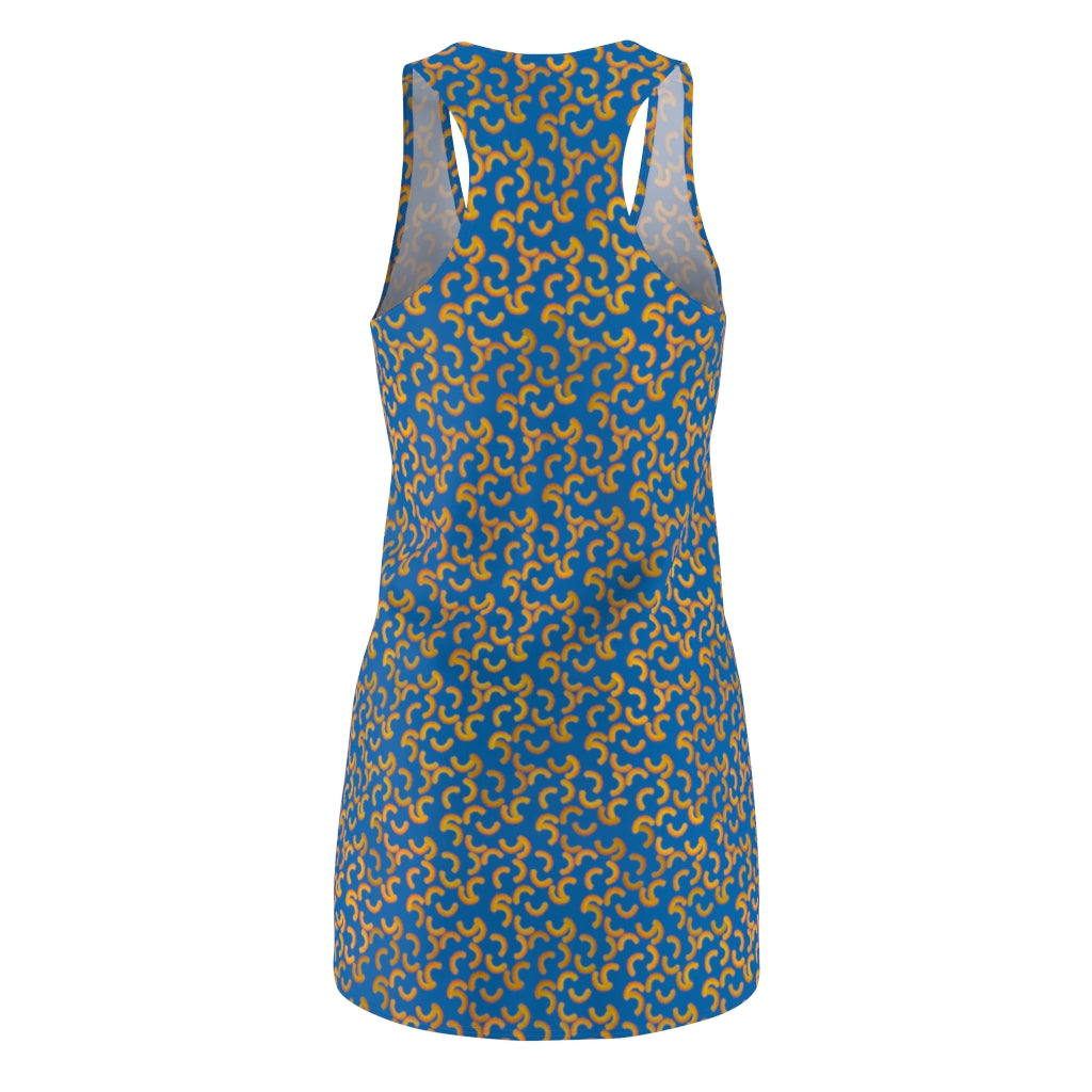 Cheezy doodles - Women's Racerback Dress - Blue