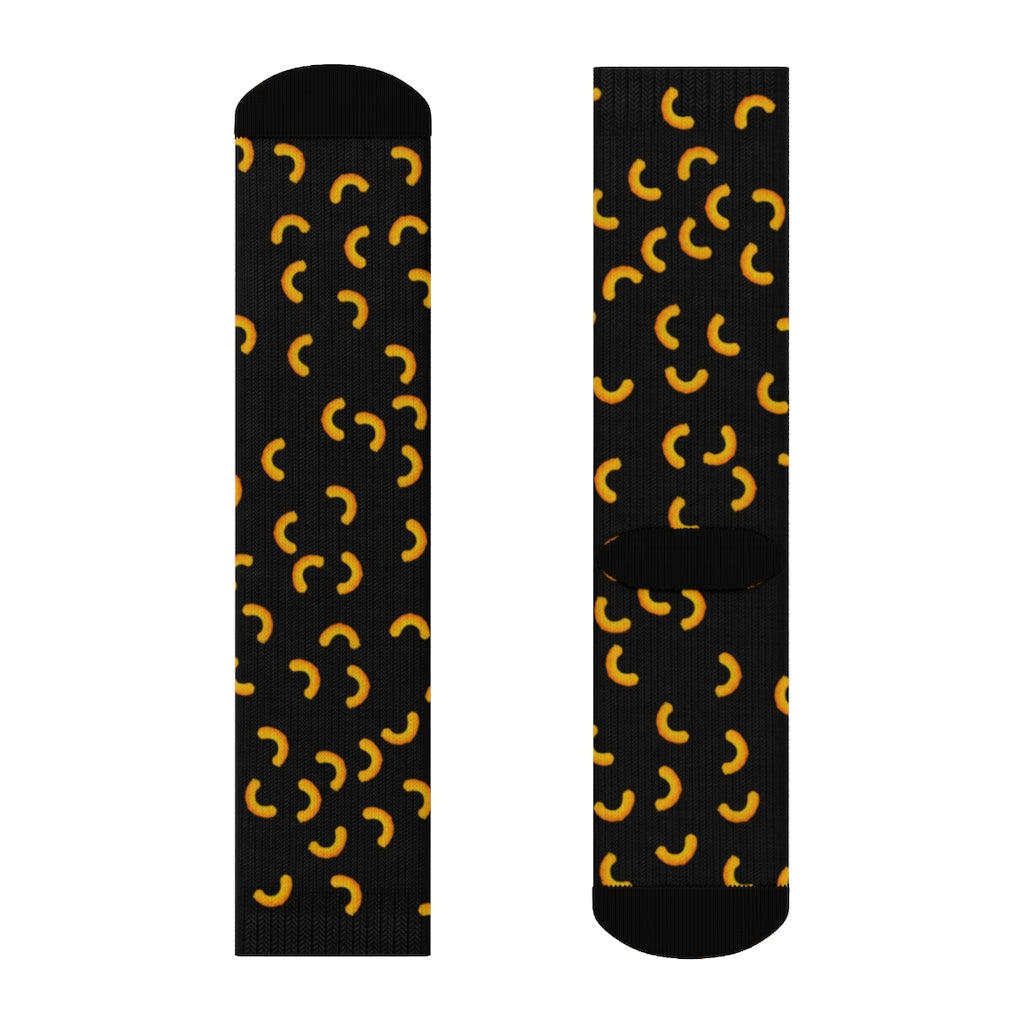 Cheezy Doodles  - Crew Socks black