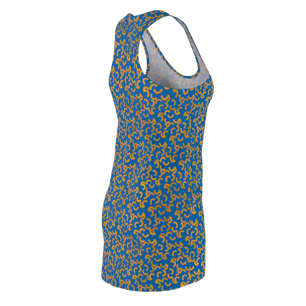 Cheezy doodles - Women's Racerback Dress - Blue