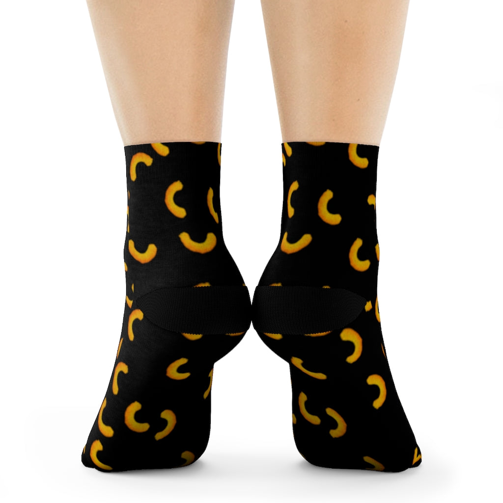 Cheezy Doodles  - Crew Socks black