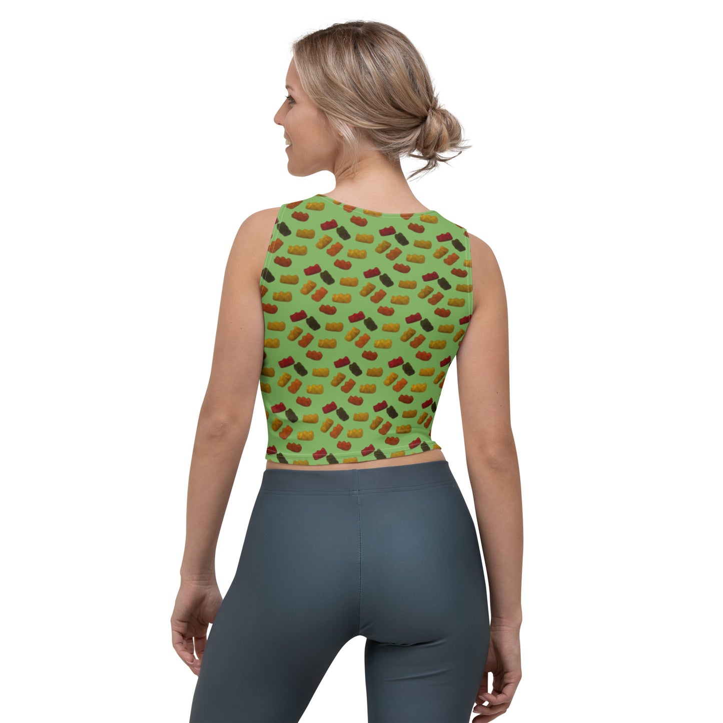 Gummy Bears - Crop Top - Green