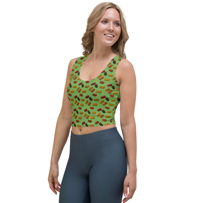 Gummy Bears - Crop Top - Green