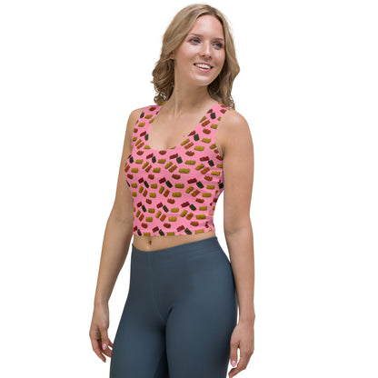 Gummy Bears - Crop Top - Pink