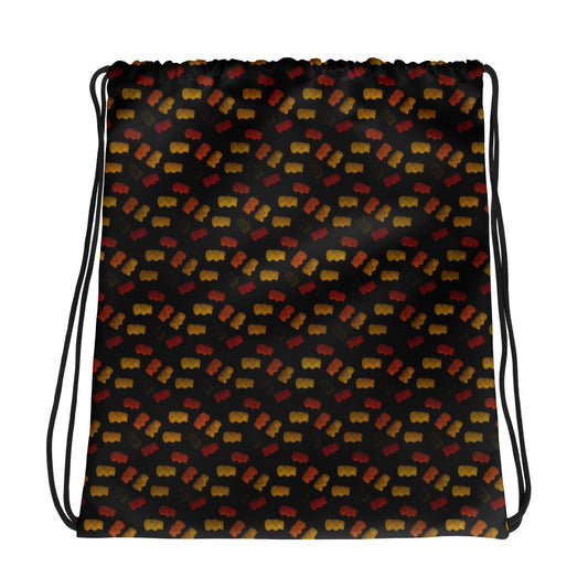 Gummy Bears - Drawstring bag - Black