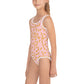 Cheezy Doodles - Kids Swimsuit pink