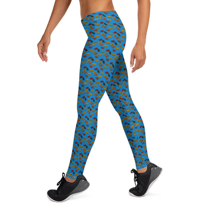 Gummy Bears - Leggings - Blue