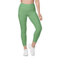 Heart Leggings with pockets - Green