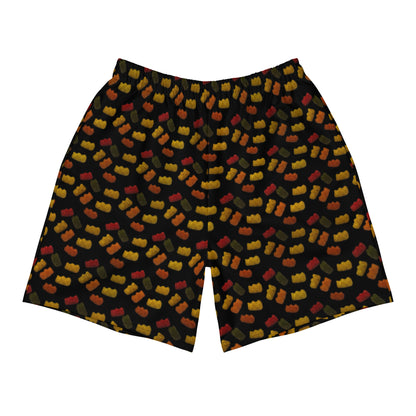 Gummy Bears - Men's Athletic Long Shorts - Black