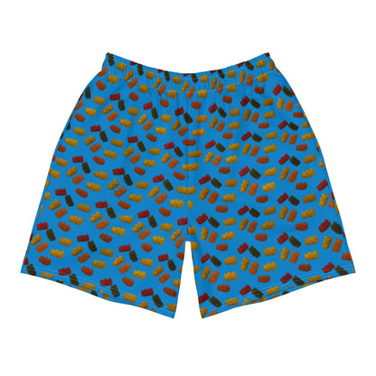 Gummy Bears - Men's Athletic Long Shorts - Blue