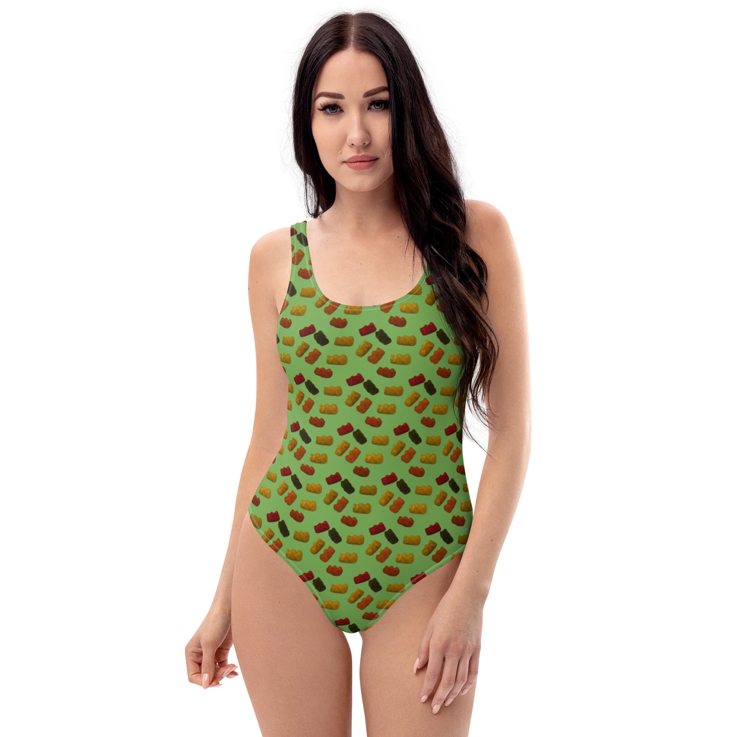 Gummy Bears - One-Piece Swimsuit - Green