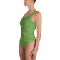 Green Snake - One-Piece Swimsuit - Green