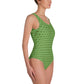 Green Snake - One-Piece Swimsuit - Green