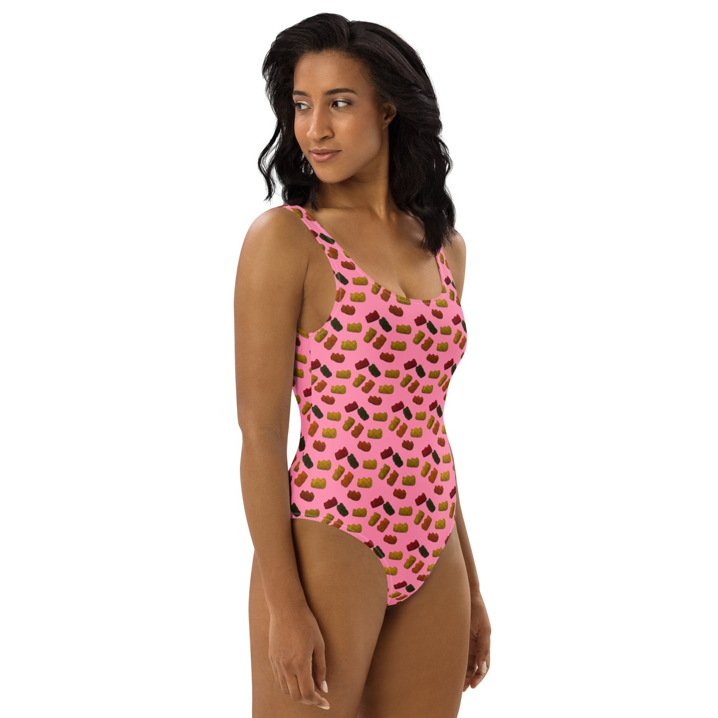 Gummy Bears - One-Piece Swimsuit - Pink