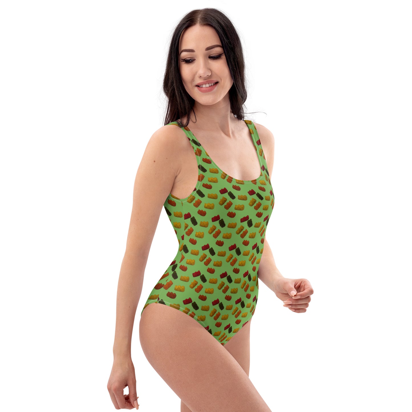 Gummy Bears - One-Piece Swimsuit - Green