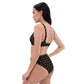 Cola - Recycled high-waisted bikini - Black