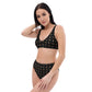 Cola - Recycled high-waisted bikini - Black